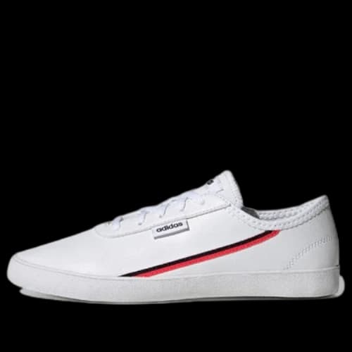adidas neo Courtflash X White/Red (Women's)