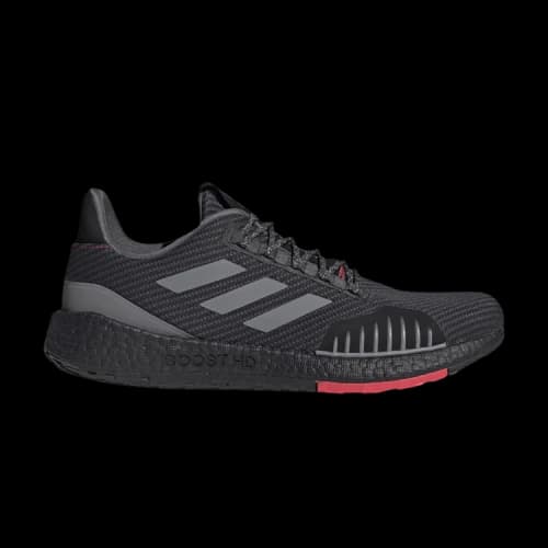 adidas PureBoost HD Winter 'Grey Shock Red'