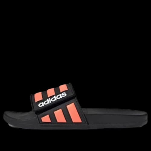 adidas neo Adilette Comfort Adj 'Black Pink'