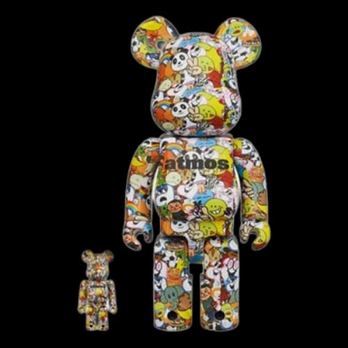 Bearbrick BE@RBRICK atmos 100%+400%
