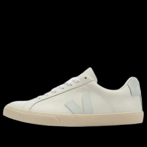 VEJA Esplar Leather Shoes 'White Green' (Women's)