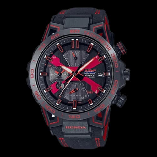 Casio Edifice Analog Watch 'Red Black'