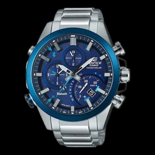 CASIO Male EDIFICE Japan / South Korea Fashion Mens Blue Analog