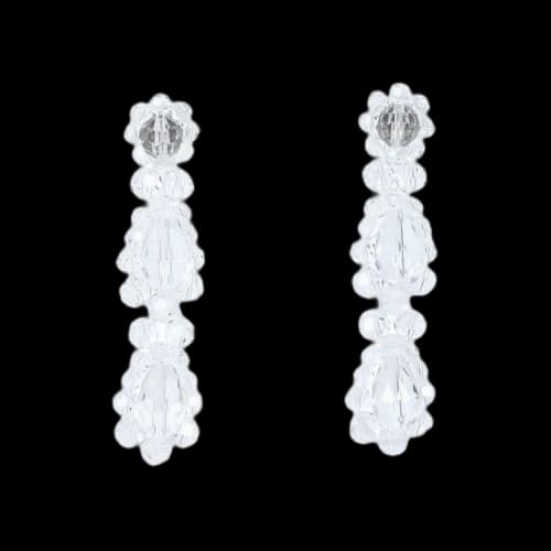 Simone Rocha Short Drop Earring 'Clear'