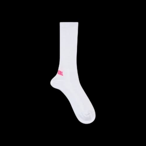 ERL Knit Socks 'White'
