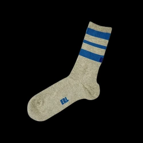ERL Knit Crew Socks 'Blue'