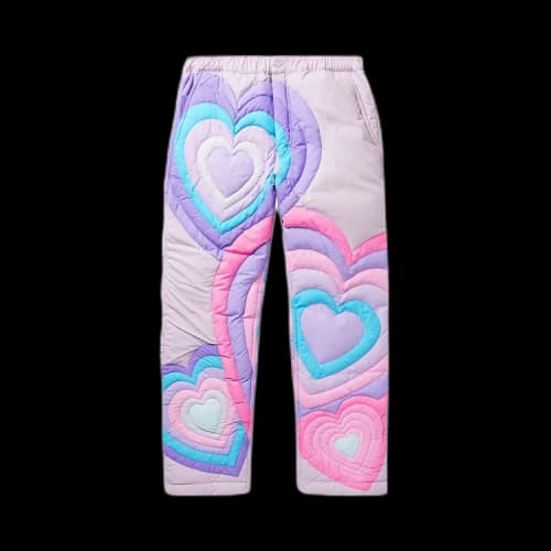 ERL Puffer Pants 'Purple'