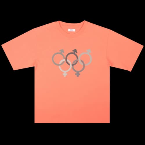 ERL Olympics Short-Sleeve T-Shirt 'Pink'