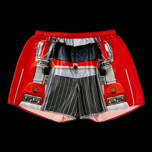 ERL Truck Underpants Woven 'Red'