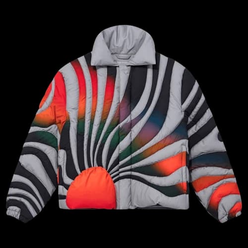 ERL Sunset Puffer Coat 'Black'