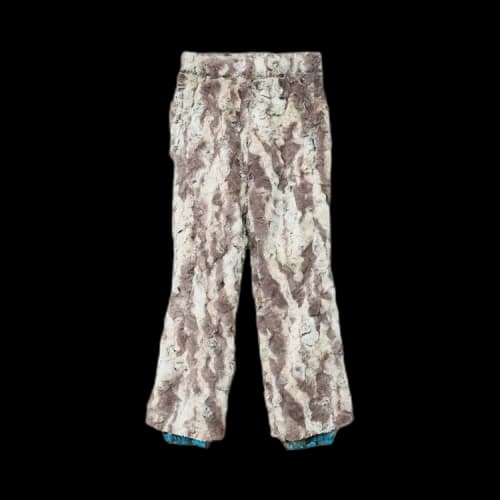 ERL Faux Fur Ski Pants 'Beige'
