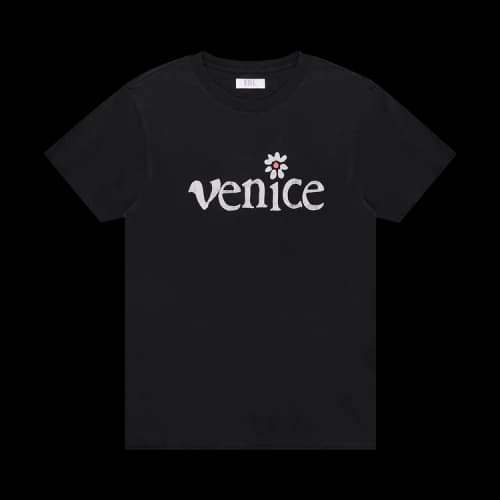 ERL Venice Knit T-Shirt 'Black'