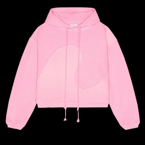 ERL Swirl Fleece Hoodie 'Pink'