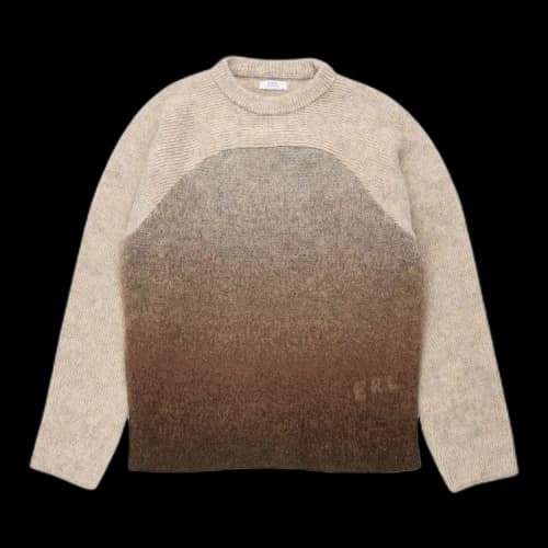 ERL Gradient Rainbow Sweater 'Brown'