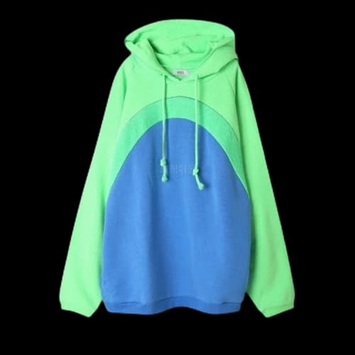 ERL Rainbow Hoodie 'Blue'
