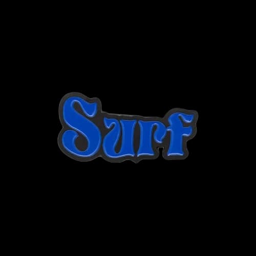 ERL Soft Enamel Surf Pin 'Blue'
