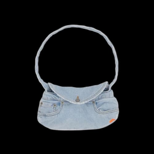 ERL x Levi's Denim Purse 'Blue'