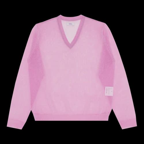 ERL Metallic Long-Sleeve T-Shirt 'Pink'