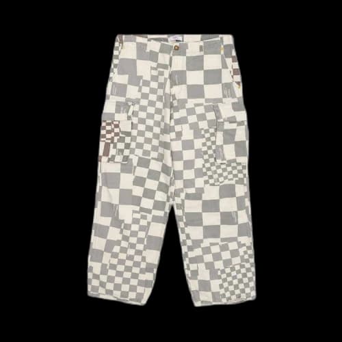 ERL Woven Printed Cargo Pants 'Checker'