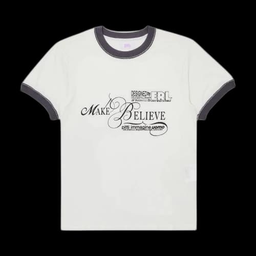 ERL Make Believe T-Shirt 'White'