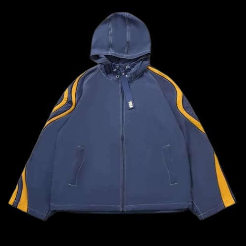 ERL UFO Windbreaker Jacket 'Navy'