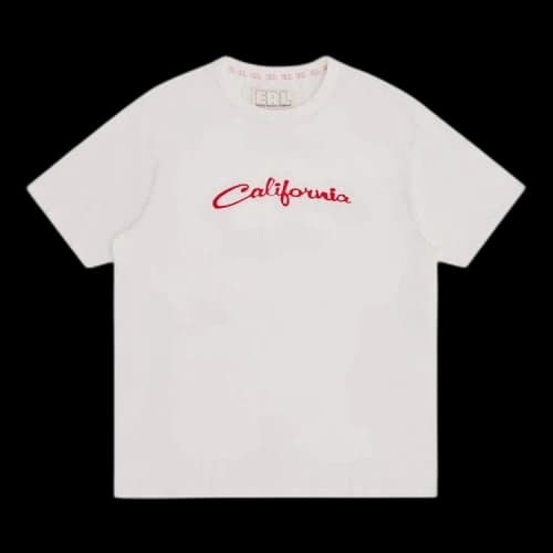 ERL California Signature T-Shirt 'White'