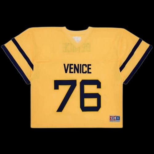 ERL Venice 76 Football Top 'Yellow'