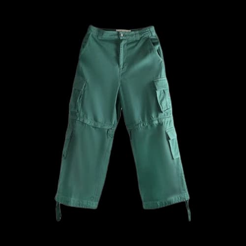 ERL Zip-Off Cargo Pants 'Green'