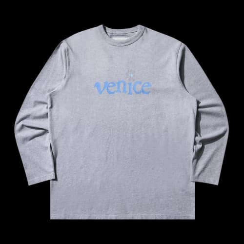 ERL Venice Long-Sleeve T-Shirt 'Grey'