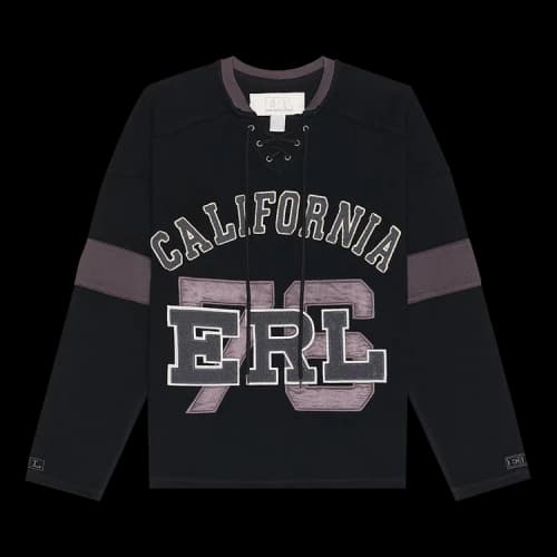 ERL Laced Hockey Jersey 'Black'