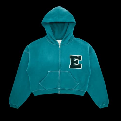ERL Letterman Hoodie 'Green'