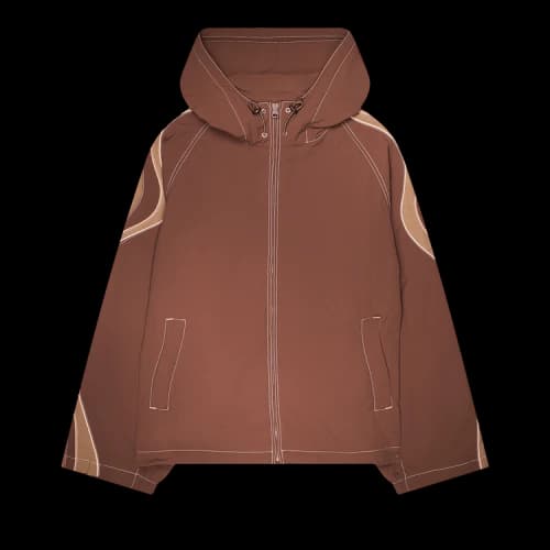 ERL UFO Track Jacket 'Brown'