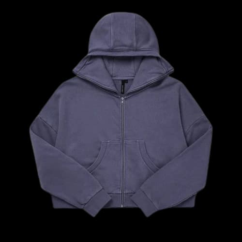 Entire Studios Full Zip Hoodie 'Ink'