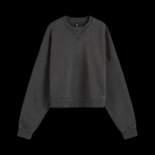 Entire Studios Box Crew Sweatshirt 'Washed Black'