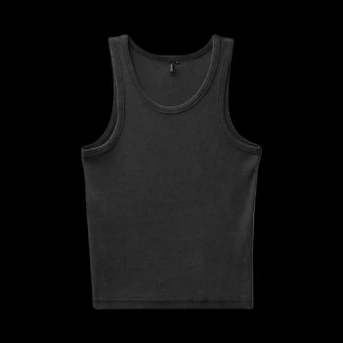 Entire Studios Cropped Tank Top 'Black'