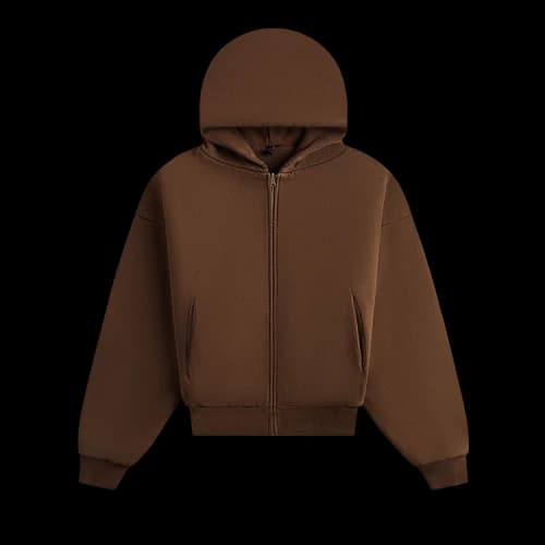 Entire Studios Thermal Hoodie 'Brunette'