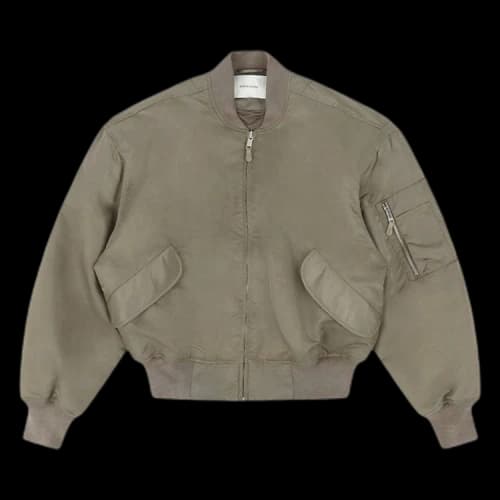 Entire Studios Broad Bomber Jacket 'Cream'