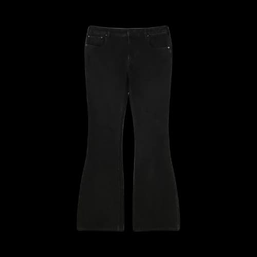 Entire Studios Slim-Flared Jeans 'Magnetite'