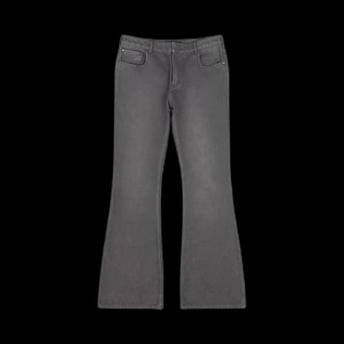 Entire Studios Slim-Flared Jeans 'Stone Light'