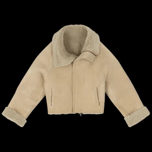 Entire Studios Bulk Shearling Jacket 'Camel'