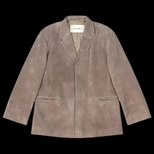 Entire Studios Single Breasted Blazer 'Stable Suede'