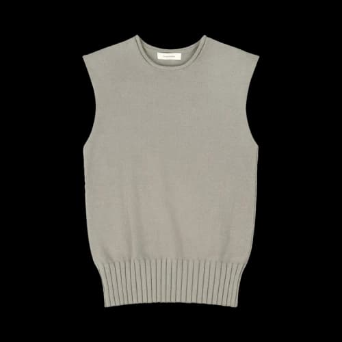Entire Studios Burns Knit Vest 'Middle Grey'