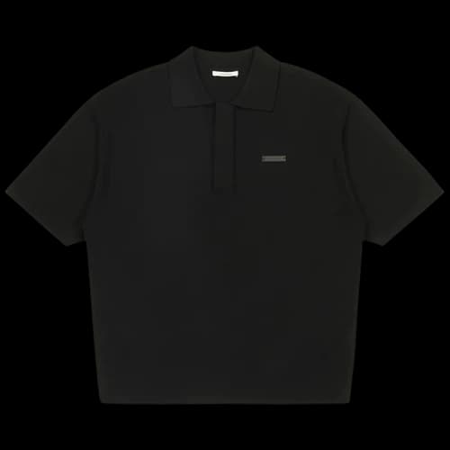 Entire Studios Short-Sleeve Club Polo 'Black'