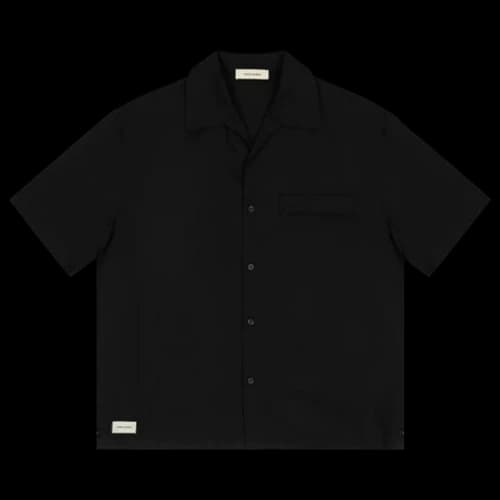 Entire Studios Short-Sleeve Pajama Shirt 'Black'