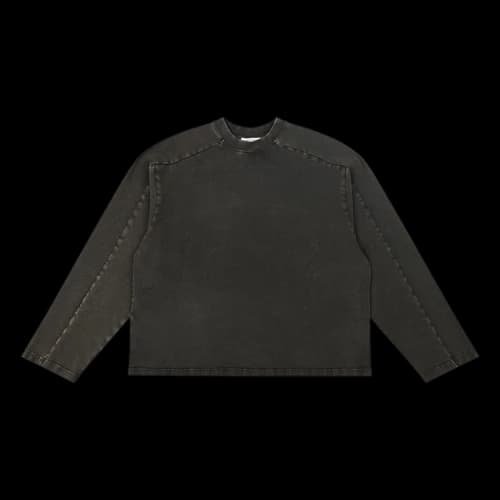 Entire Studios Heavy Long-Sleeve 'Washed Black'
