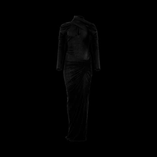 Entire Studios Gres Dress 'Soot'