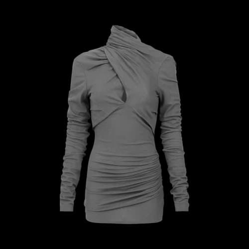 Entire Studios Gres Top 'Deep Grey'