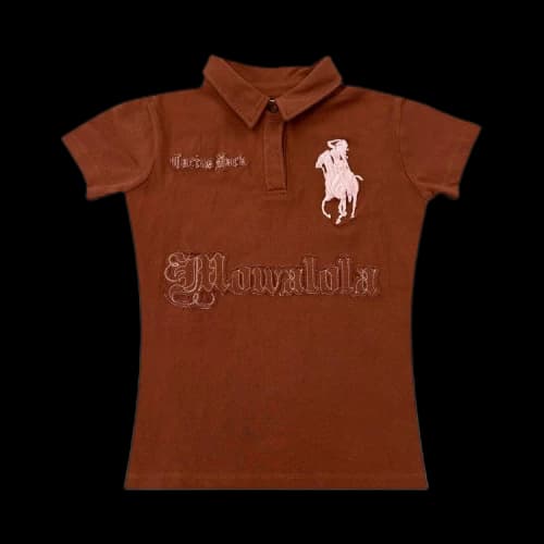 Cactus Jack by Travis Scott x MOWALOLA Houston Polo 'Brown'