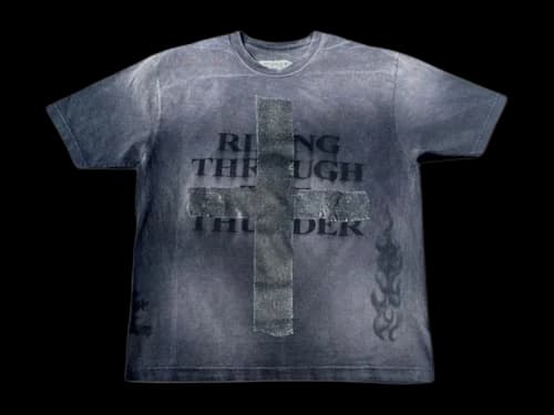 Travis Scott Cactus Jack Utopia Thunder Tee Black