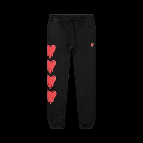Emotionally Unavailable Heart Logo Sweatpants 'Black'